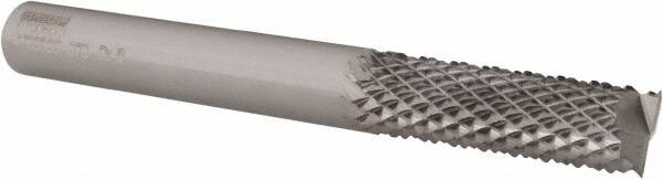 Diamond Pattern Router Bit: 8 mm Dia, 8 mm Shank Dia, End Mill MPN:02742795