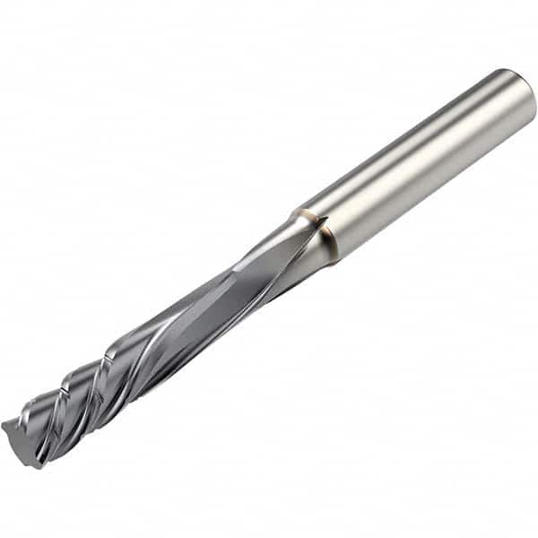 Diamond Pattern Router Bit: 14.8 mm Dia, 54.99 mm LOC, 16 mm Shank Dia, End Mill MPN:03245480