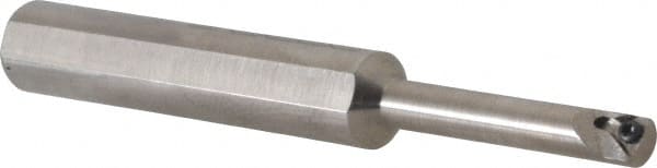 Indexable Boring Bar: H0408STLDR-1.2, -5 deg Lead Angle, Heavy Metal MPN:00057666