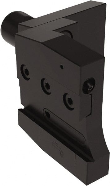 Tool Block Style 150.10-JETI, 20mm Blade Height, 133.5mm OAL, 74mm OAH, Indexable Cutoff Blade Tool Block MPN:03070437