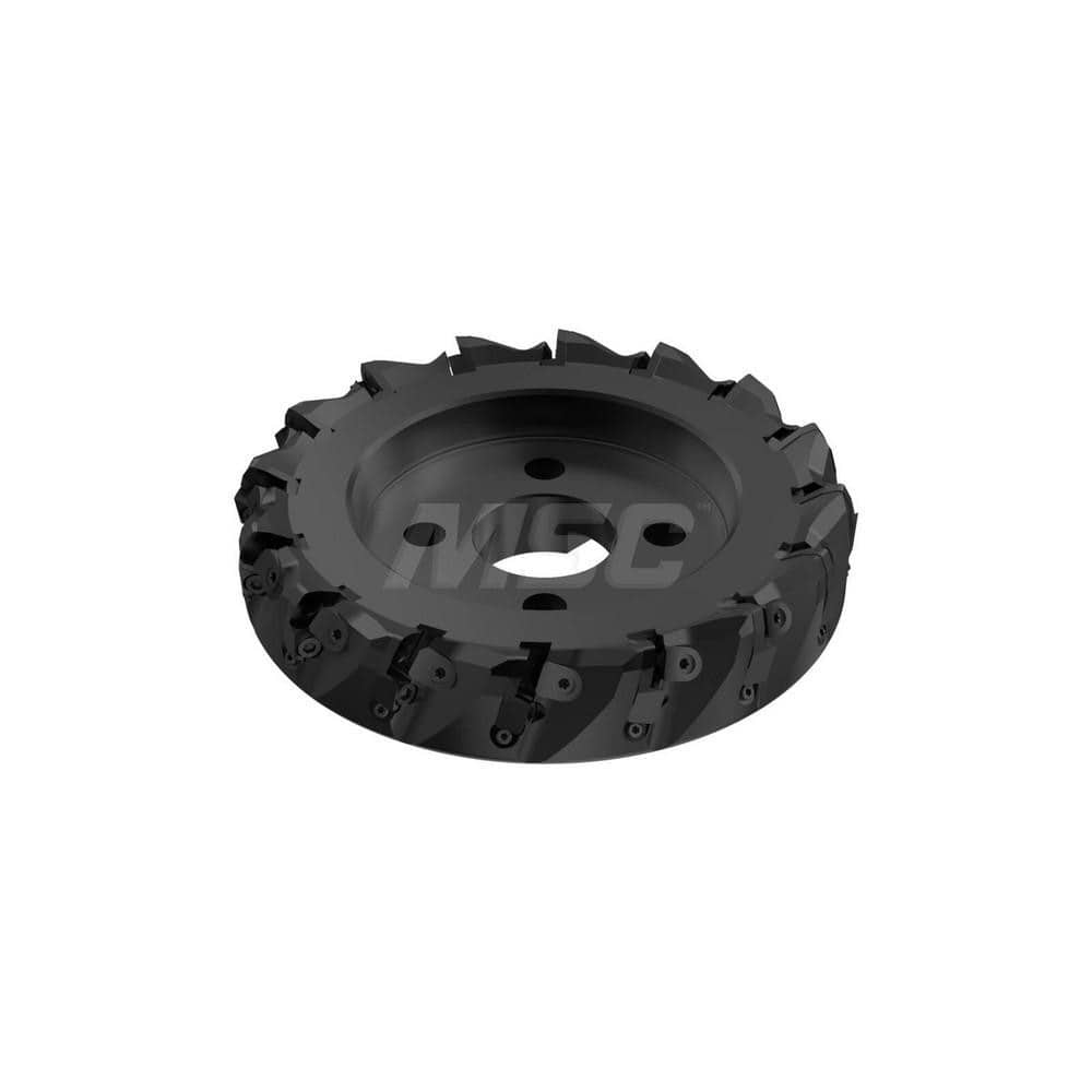 Indexable Chamfer & Angle Face Mills, Minimum Cutting Diameter (mm): 250.00 , Maximum Cutting Diameter (mm): 264.20 , Maximum Depth of Cut (mm): 12.00  MPN:00073318