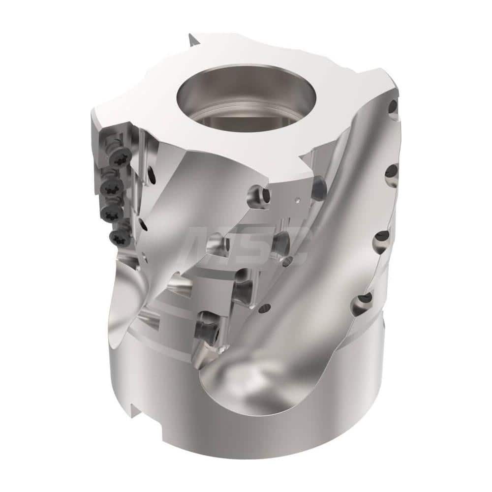 Indexable Square-Shoulder Face Mill:  R220.69-02.50-12L4BAN,  2-1/2'' Cut Dia,  1.0000