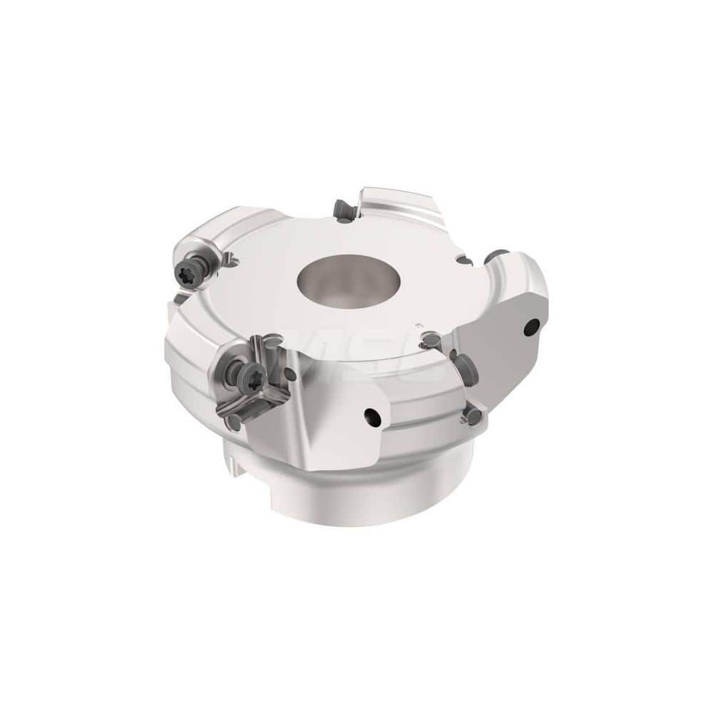 Indexable Chamfer & Angle Face Mills, Minimum Cutting Diameter (mm): 125.00 , Maximum Cutting Diameter (mm): 133.35 , Maximum Depth of Cut (mm): 3.00  MPN:02810092