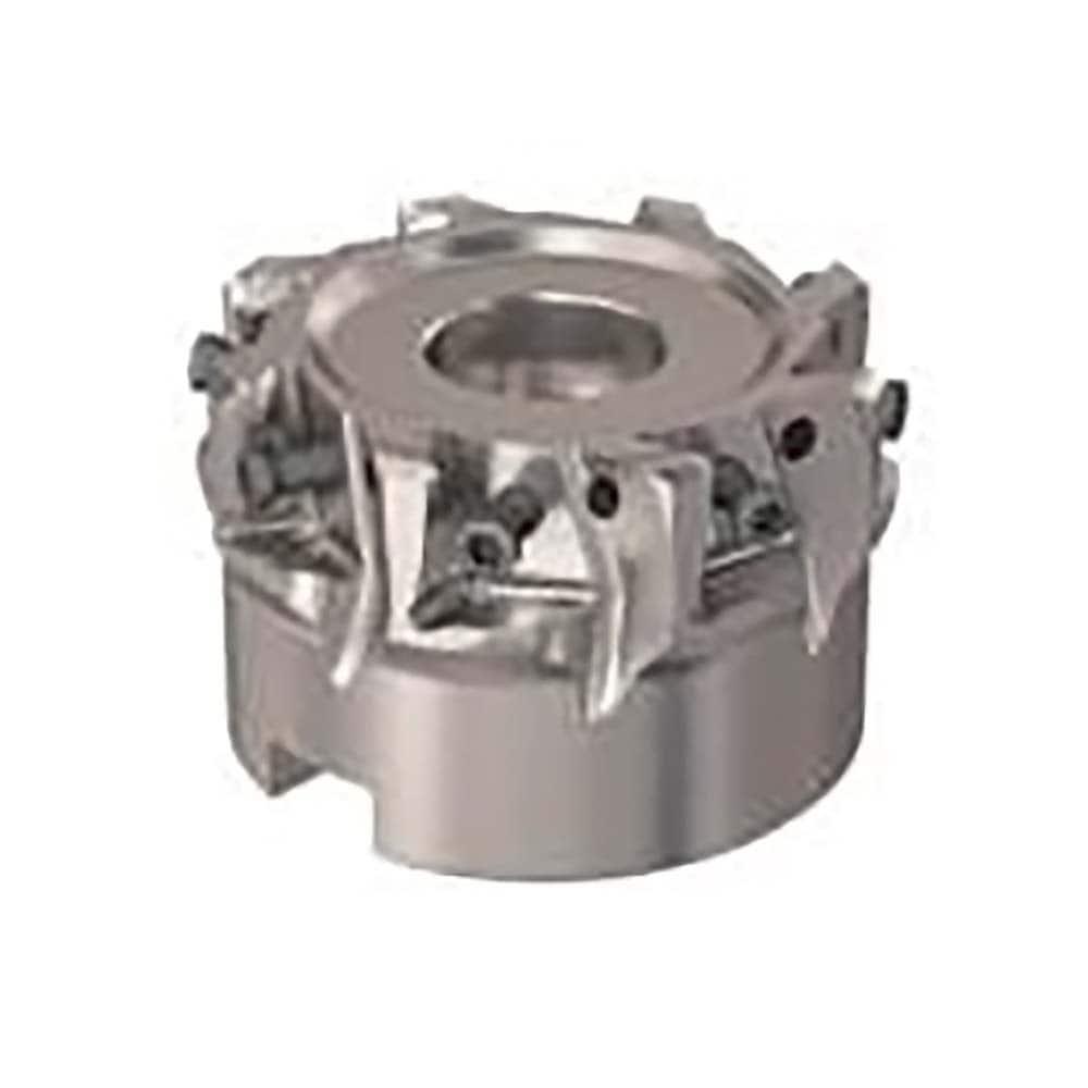 63mm Cut Diam, 22mm Arbor Hole Diam, 12mm Max Depth, Indexable Square-Shoulder Face Mill MPN:03239181