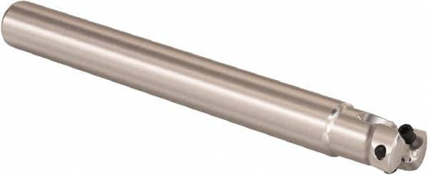 Indexable High-Feed End Mill: 38.1 mm Cut Dia, 10 mm Cylindrical Shank MPN:02952509