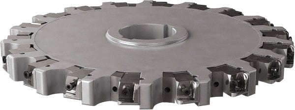 Indexable Slotting Cutter: 16 mm Cutting Width, 315 mm Cutter Dia, Arbor Hole Connection, 4.461