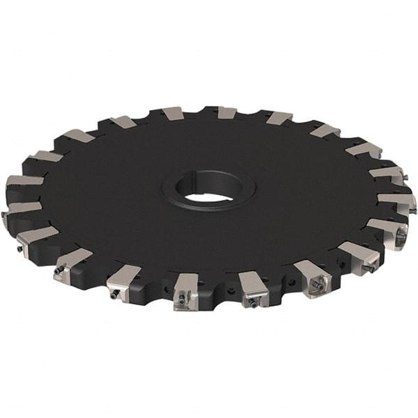 Indexable Slotting Cutter: 17 mm Cutting Width, 315 mm Cutter Dia, Arbor Hole Connection, 121 mm Max Depth of Cut, 50 mm Hole MPN:02993724