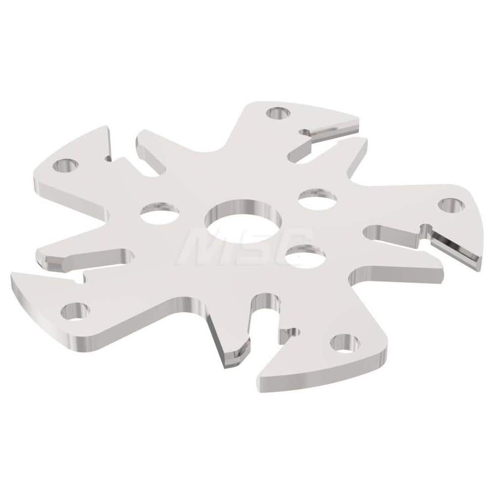 Indexable Slotting Cutter: 3.1 mm Cutting Width, 63 mm Cutter Dia, Arbor Hole Connection, 15 mm Max Depth of Cut MPN:75027317