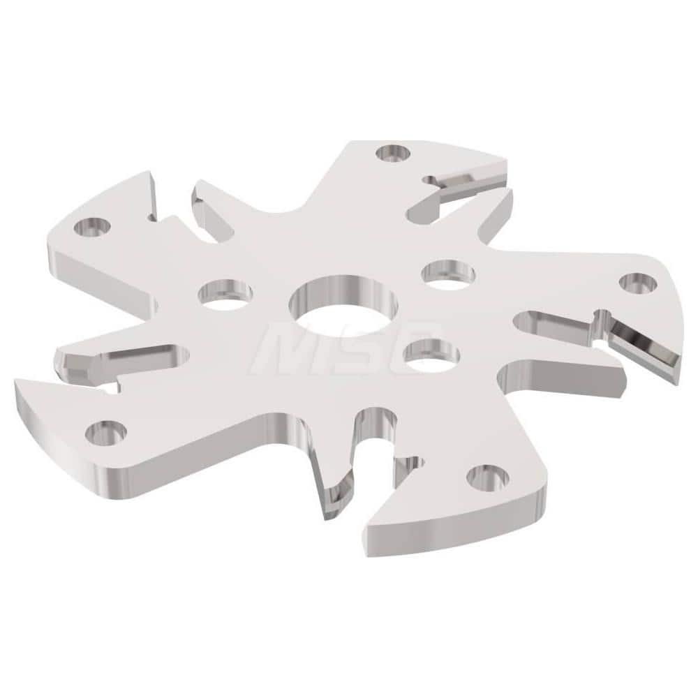 Indexable Slotting Cutter: 4.1 mm Cutting Width, 63 mm Cutter Dia, Arbor Hole Connection, 15 mm Max Depth of Cut MPN:75027318