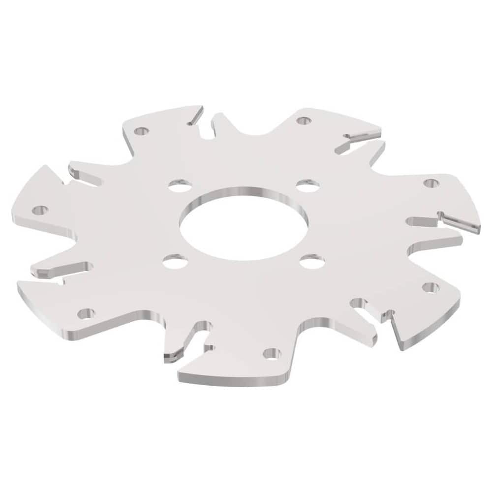 Indexable Slotting Cutter: 3.1 mm Cutting Width, 100 mm Cutter Dia, Arbor Hole Connection, 25.5 mm Max Depth of Cut MPN:75027322