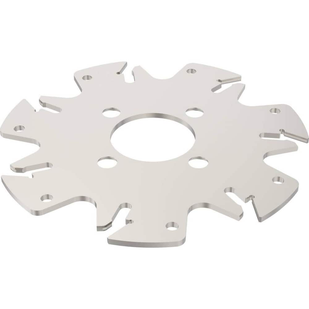 Indexable Slotting Cutter: 2.5 mm Cutting Width, 100 mm Cutter Dia, Arbor Hole Connection, 25.5 mm Max Depth of Cut MPN:75036670