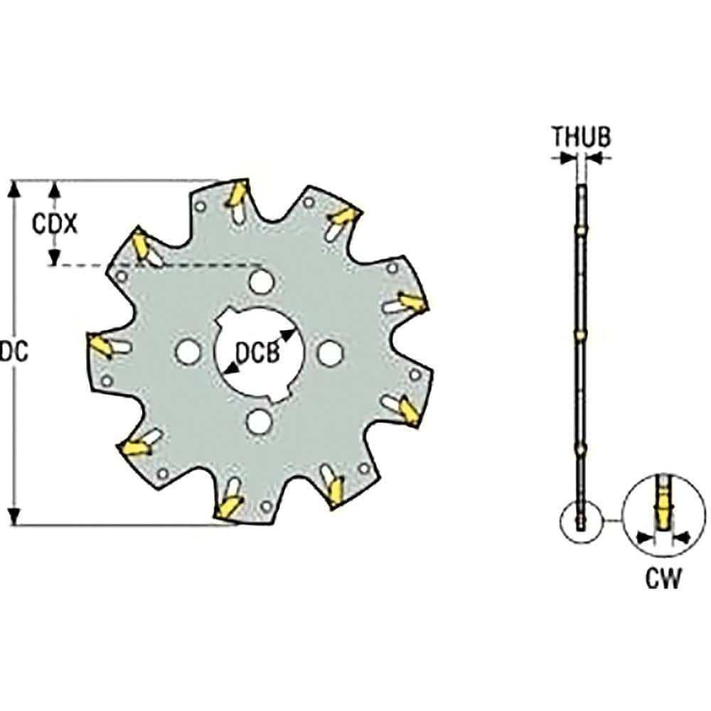 Indexable Slotting Cutter: 0.89