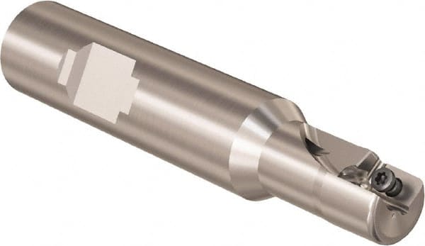 63mm Cut Diam, 120mm Max Depth, CAT 50 Taper Shank, 165mm OAL, Indexable Square-Shoulder End Mill MPN:00027074