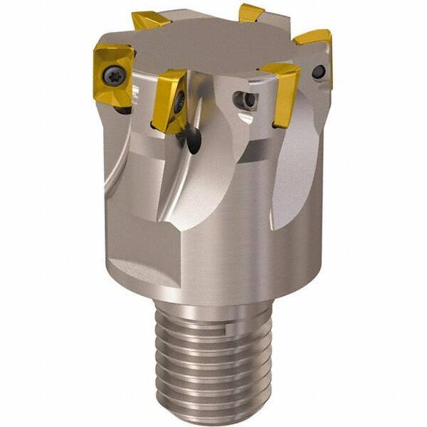 40mm Cut Diam, 9mm Max Depth, M20 Modular Connection Shank, 40mm OAL, Indexable Square-Shoulder End Mill MPN:02769296