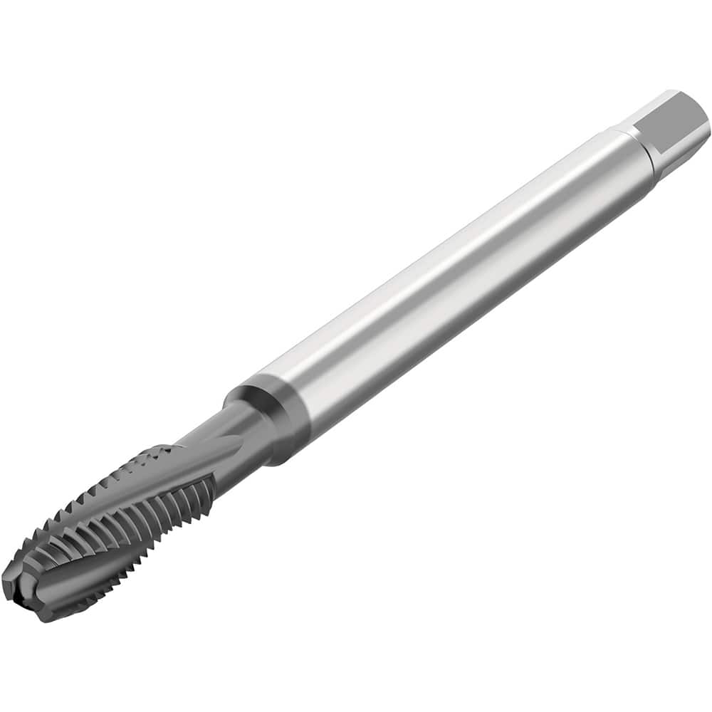 Spiral Flute Tap: M5, Metric, 3 Flute, Modified Bottoming, 6HX Class of Fit, HSS-E-PM, ACN Finish MPN:10001139