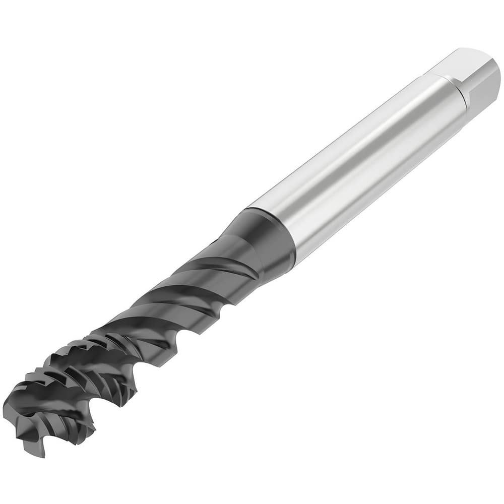 Spiral Flute Taps, Thread Size (mm): M10 , Thread Standard: Metric , Chamfer: Modified Bottoming , Material: HSS-E-PM , Coating/Finish: HL  MPN:10138972