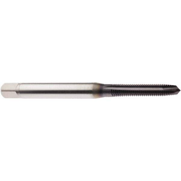 Spiral Point Tap: M3x0.5 Metric, 3 Flutes, Plug Chamfer, 6H Class of Fit, High-Speed Steel-E-PM, TiAlN Coated MPN:02999886