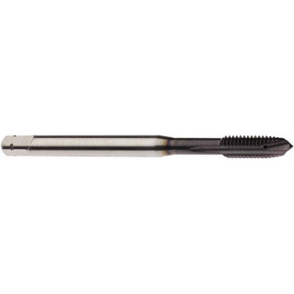 Spiral Point Tap: M7x1 Metric, 3 Flutes, Plug Chamfer, 6HX Class of Fit, High-Speed Steel-E-PM, AlTiN Coated MPN:02999932