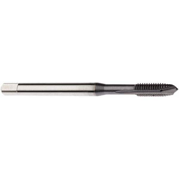 Spiral Point Tap: M4x0.7 Metric, 3 Flutes, Plug Chamfer, 6H Class of Fit, High-Speed Steel-E, TiCN Coated MPN:03000094