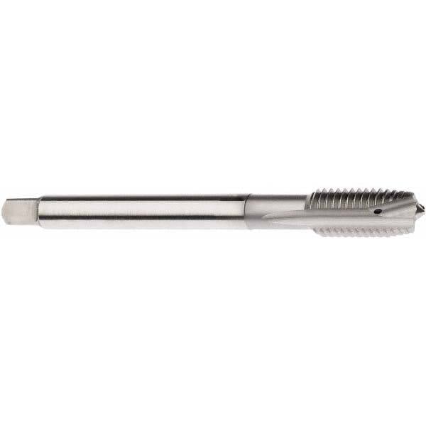 Spiral Point Tap: M12x1.75 Metric, 3 Flutes, Plug Chamfer, 6H Class of Fit, Powdered Metal High-Speed Steel, Bright/Uncoated MPN:03000150