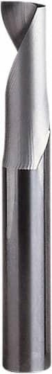 Square End Mill: 0.1575'' Dia, 0.5512'' LOC, 1 Flute, Solid Carbide MPN:00029361