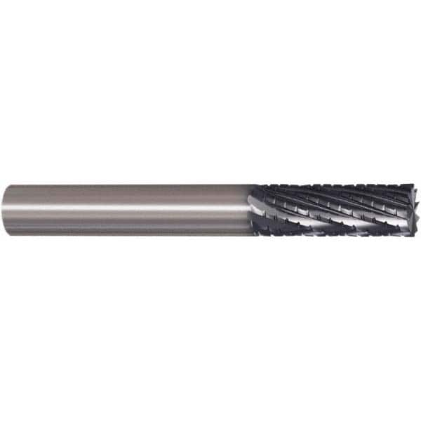 Square End Mill: 0.1181'' Dia, 0.3543'' LOC, 5 Flutes, Solid Carbide MPN:02968155