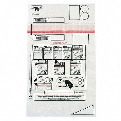 Decon Property Bag 12 x 16 In PK250 MPN:DP12PLUS