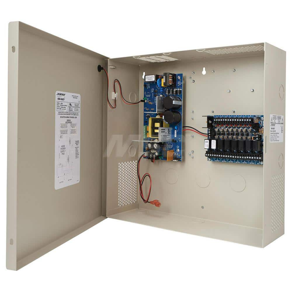 Electromagnet Lock Accessories, Accessory Type: Power Supply , For Use With: Single or Multiple Components Within an Access Control System  MPN:AQD6