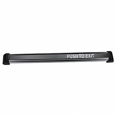 Push to Exit Bar Black Width 36 In. MPN:DSB-BK