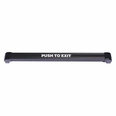 Push to Exit Bar 48 in.W NoRelease Black MPN:DTSB-BK-48