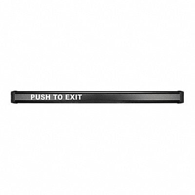 Push to Exit Bar DPDT SurfaceMounted Blk MPN:EMB-BK