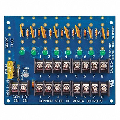 Power Distribution Board PTC 8 Output MPN:PDB-8C1