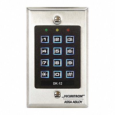 Access Control Keypad DK-12 Weathr Rsist MPN:DK12-WCC-WBB