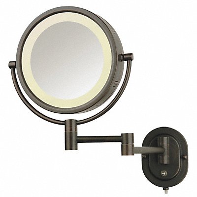 Lighted Makeup Mirror 10 in W 13 in H MPN:HLBZSA895