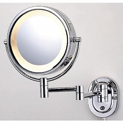 Lighted Makeup Mirror 10 in W 13 in H MPN:HLCSA895