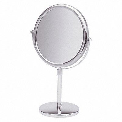 Pedestal Makeup Mirror 9 in W 20 in H MPN:JCTP95