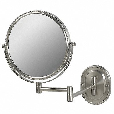 Wall Makeup Mirror 11 in W 13 in H MPN:JNSA897