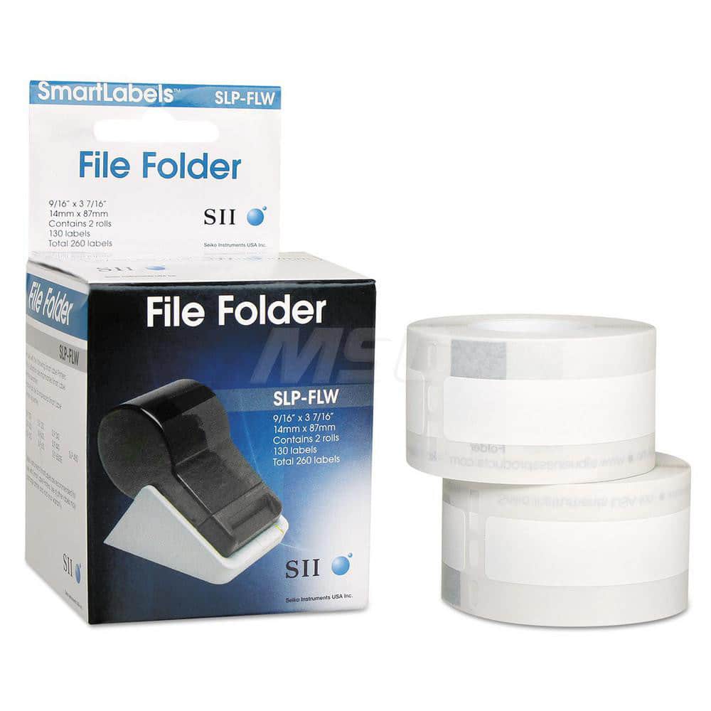 Self-Adhesive File Folder Label: 9/16