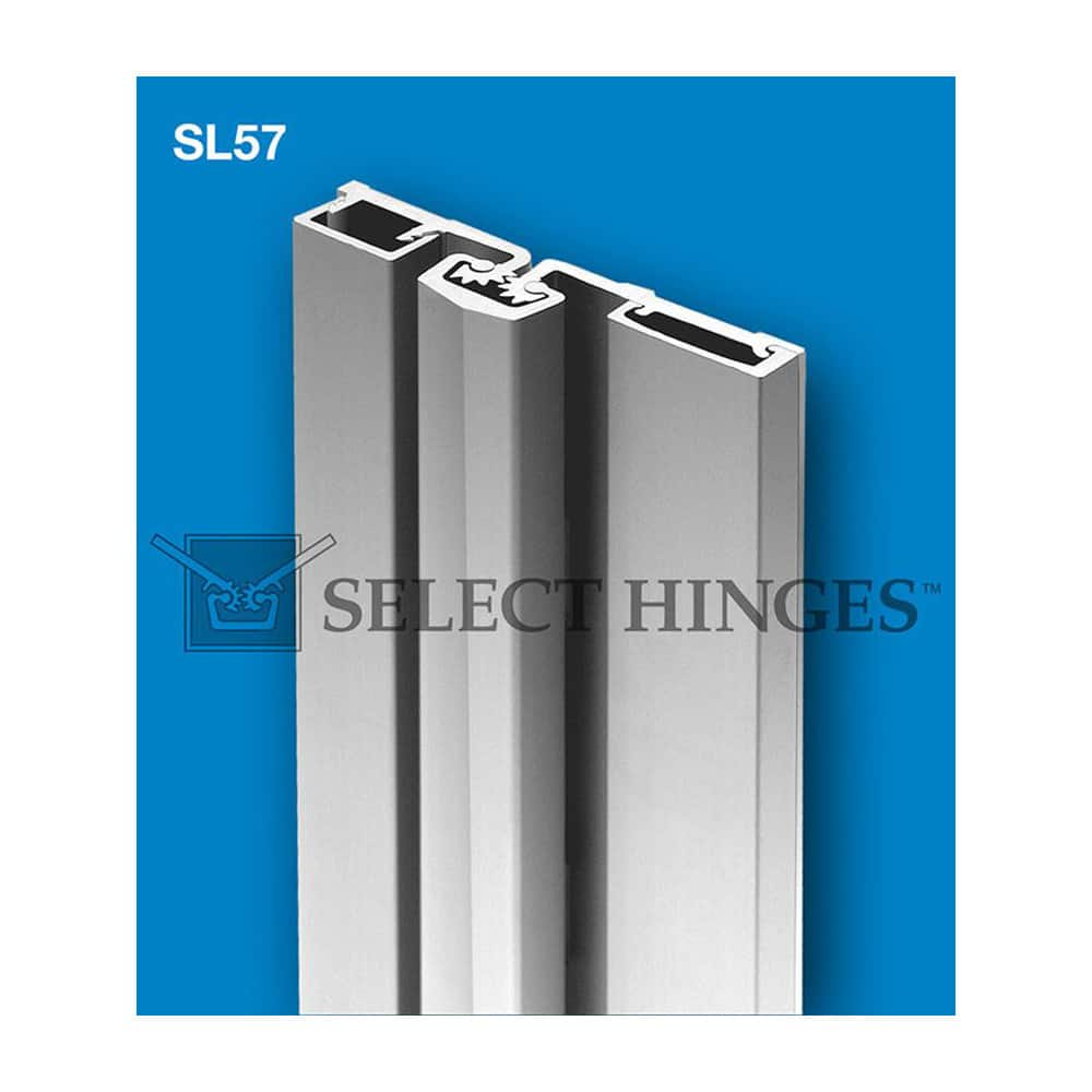 Piano Hinge: Half Surface MPN:SL57-83-BR-HD