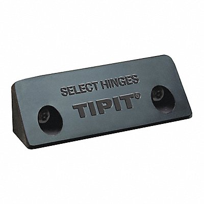 Hinge Screw-On Square 1 H 3-5/16 W Blk MPN:TIPIT LB