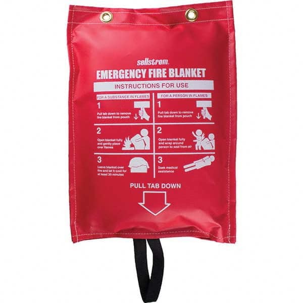 Rescue Blankets, Overall Length: 60in , Overall Width: 72in , Container Type: Bag  MPN:S97450