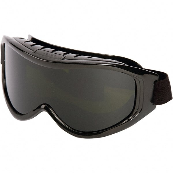 Safety Goggles: IR Filter, Uncoated, Green Polycarbonate Lenses MPN:S80210