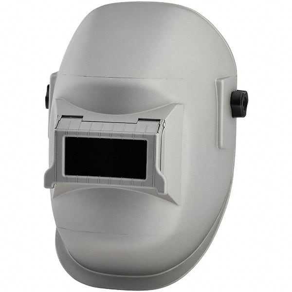 Welding Helmet: Silver, Nylon, Shade 10 MPN:S29311