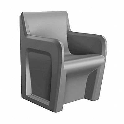 Sentinel Arm Chair Floor Mount Gray MPN:106484GY