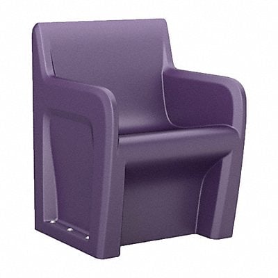 Sentinel Arm Chair Floor Mount Indigo MPN:106484IG