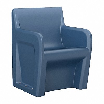 Arm Chair Floor Mount Midnight Blue MPN:106484MB