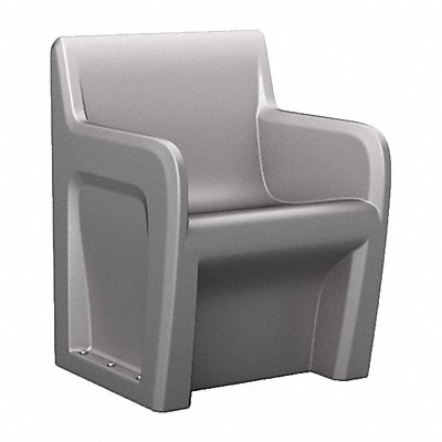 Arm Chair Floor Mount Stone Gray MPN:106484SG