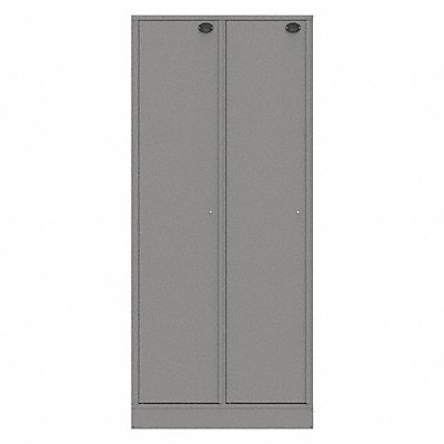 Evidence Locker 36inW Gray 2Compartments MPN:02AA-NPT