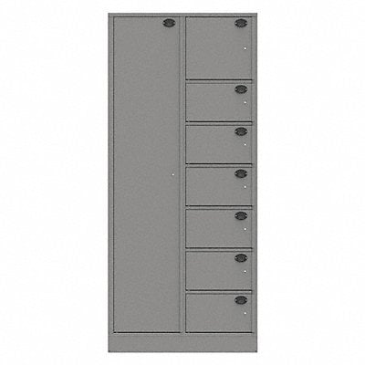 Evidence Locker 36inW Gray 8Compartments MPN:08AA-NPT