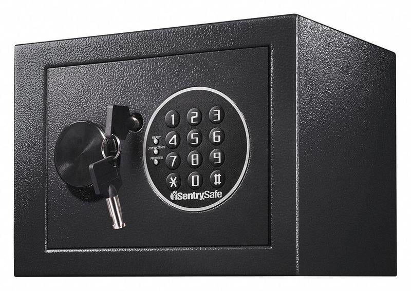 Security Safe Black 0.14 cu ft Cap. MPN:X014E